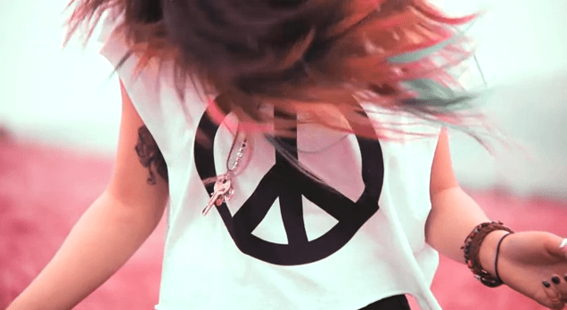 Peace Follow Baby 90s Trends