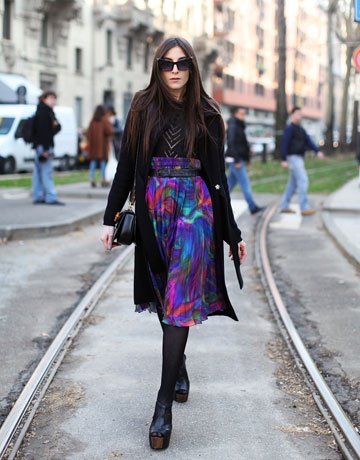 belted full skirt fashion edit