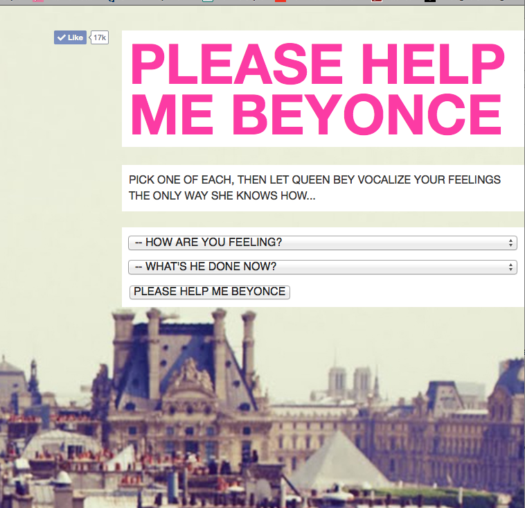please help me beyonce 2