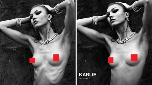 Models Are So Thin That Editors Are Photoshopping Them Larger