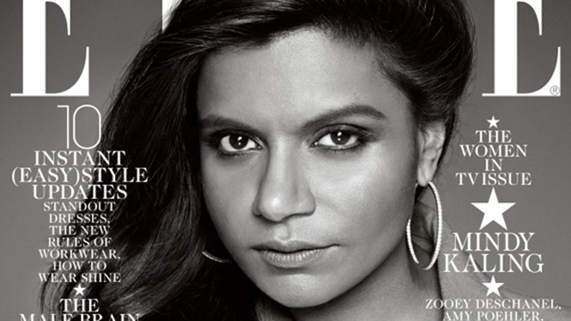 'Elle' Makes Mindy Kaling's Cover Different From The Others