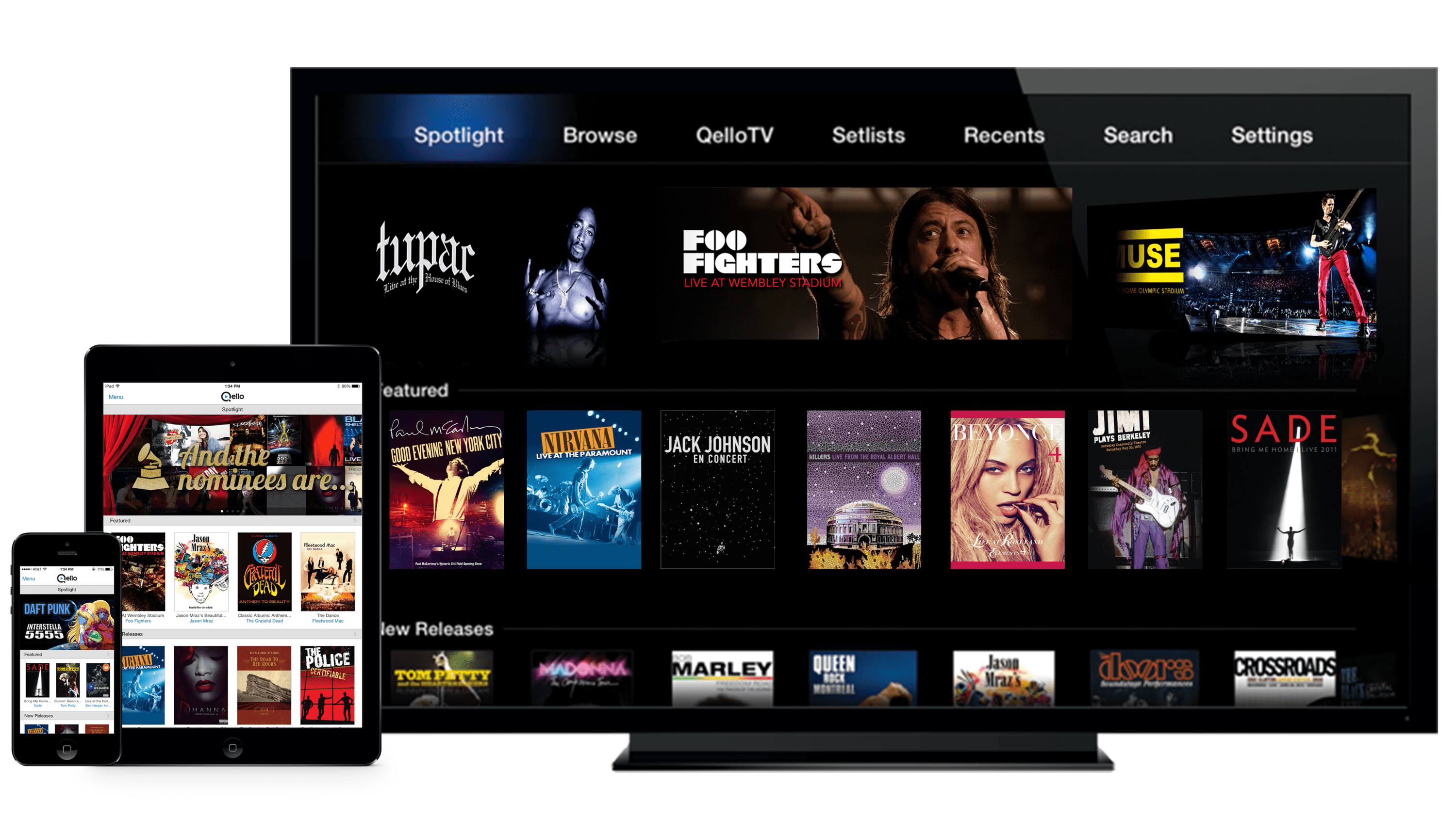 Qello Lets You Stream Full Concerts from Grammy Artists