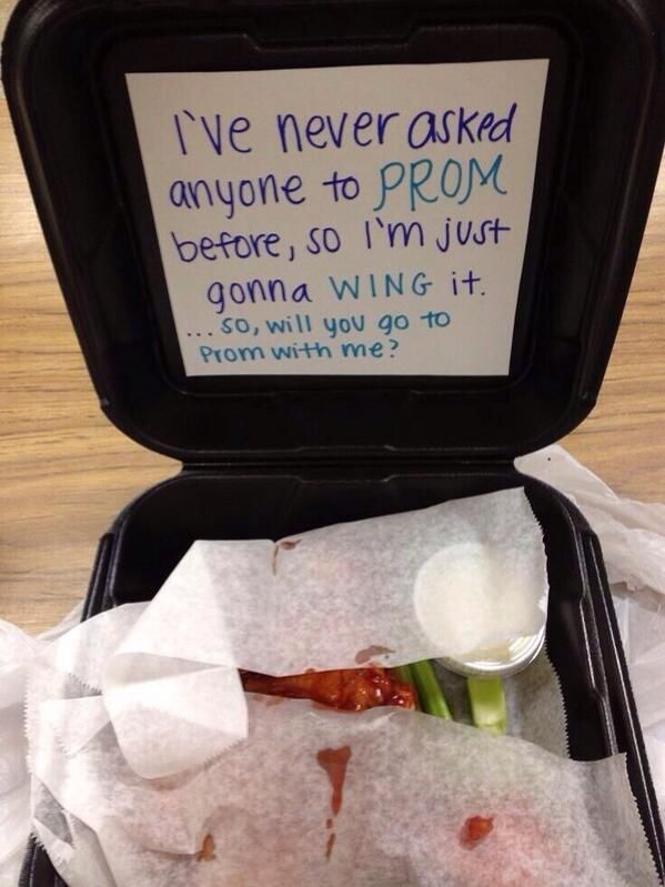 wings promposal