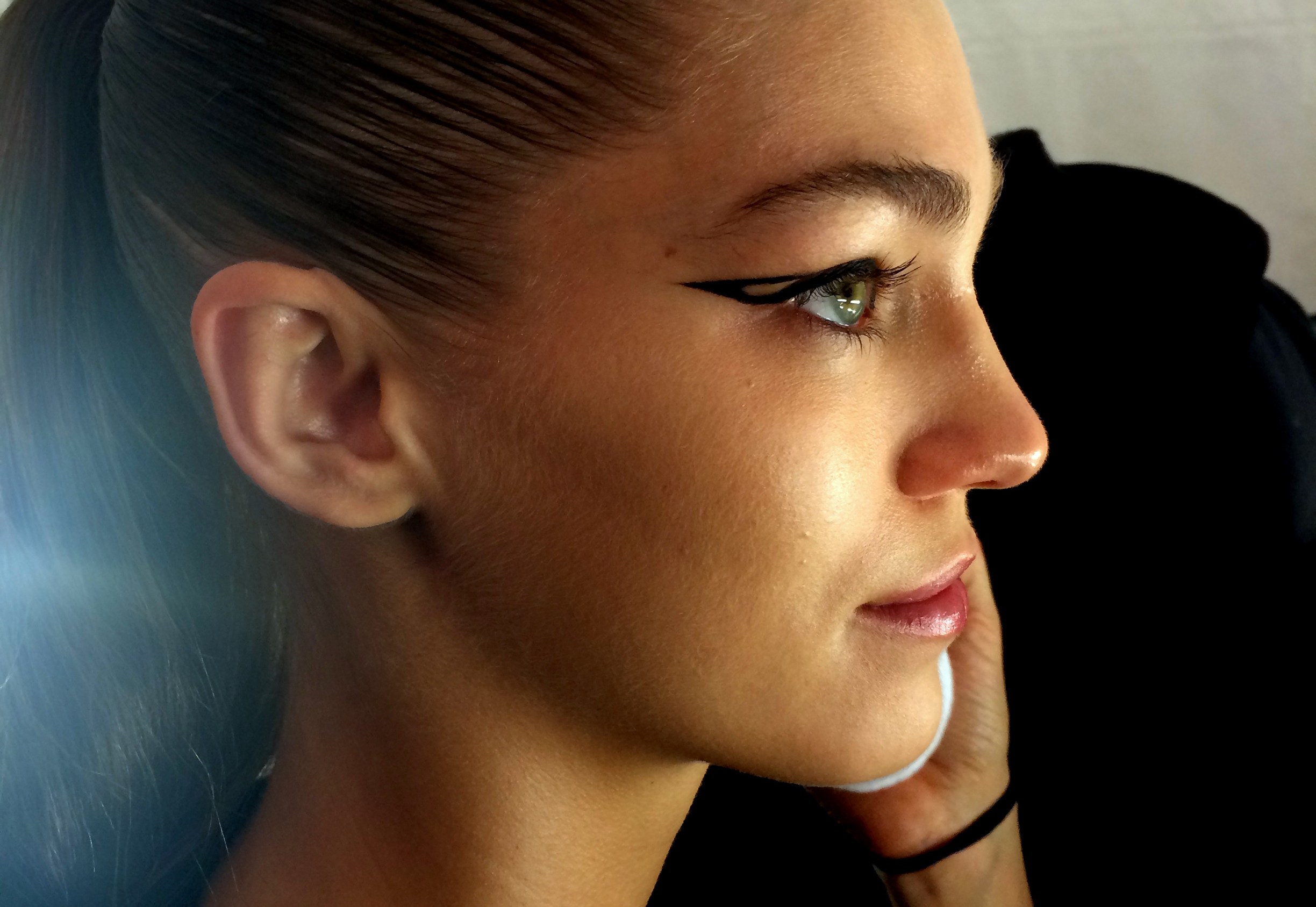 Details on the Herve Leger Graphic Eye From Fall 2014