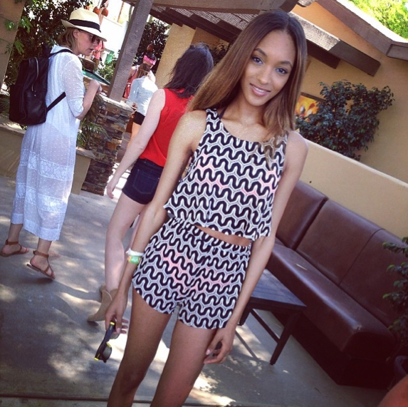 Elsa Hosk and Jourdan Dunn's Paris Fashion Week Street Style Is Iconic