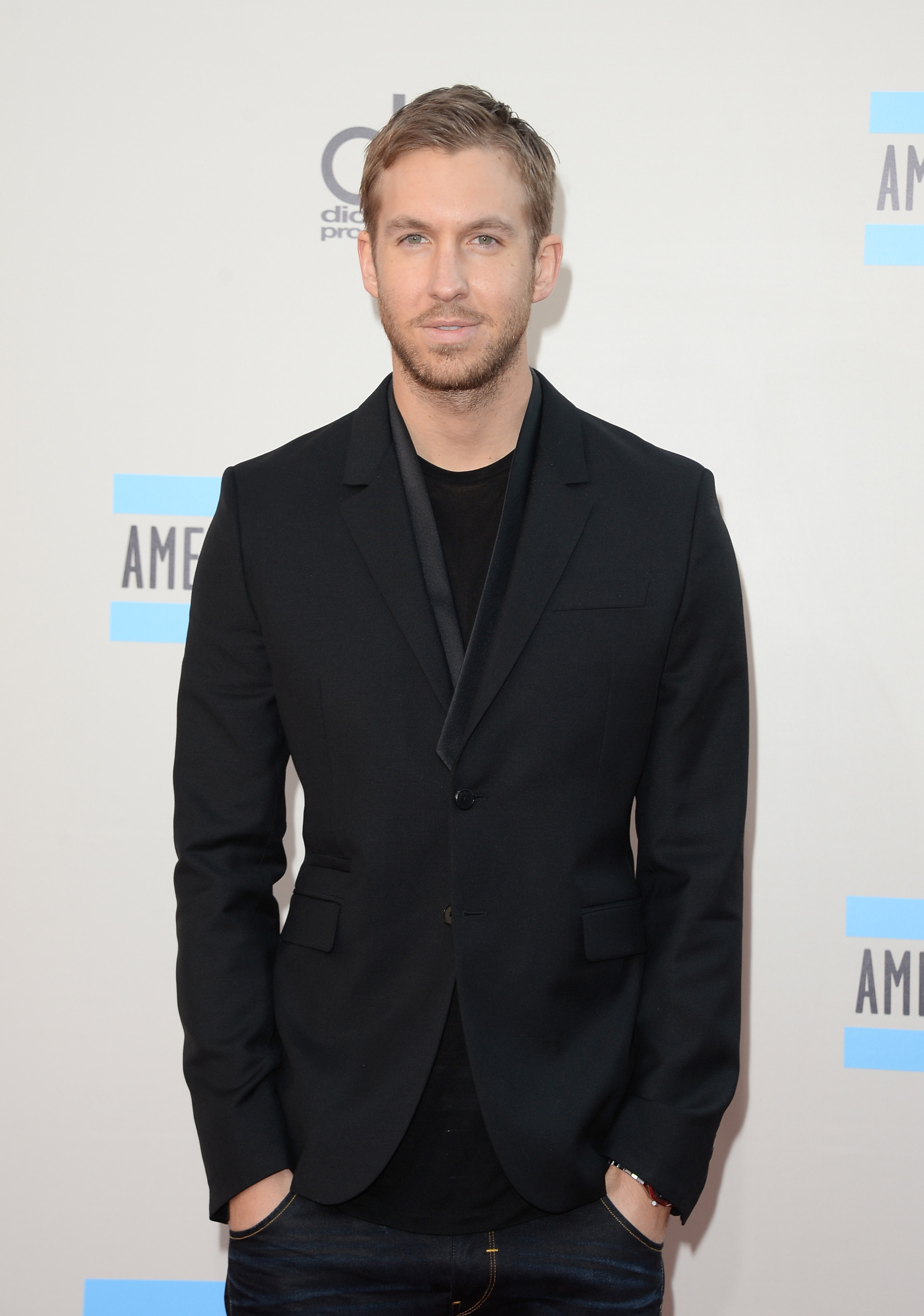 LOS ANGELES, CA - NOVEMBER 24: Recording artist Calvin Harris attends the 2013 American Music Awards at Nokia Theatre L.A. Live on November 24, 2013 in Los Angeles, California. (Photo by Jason Merritt/Getty Images)