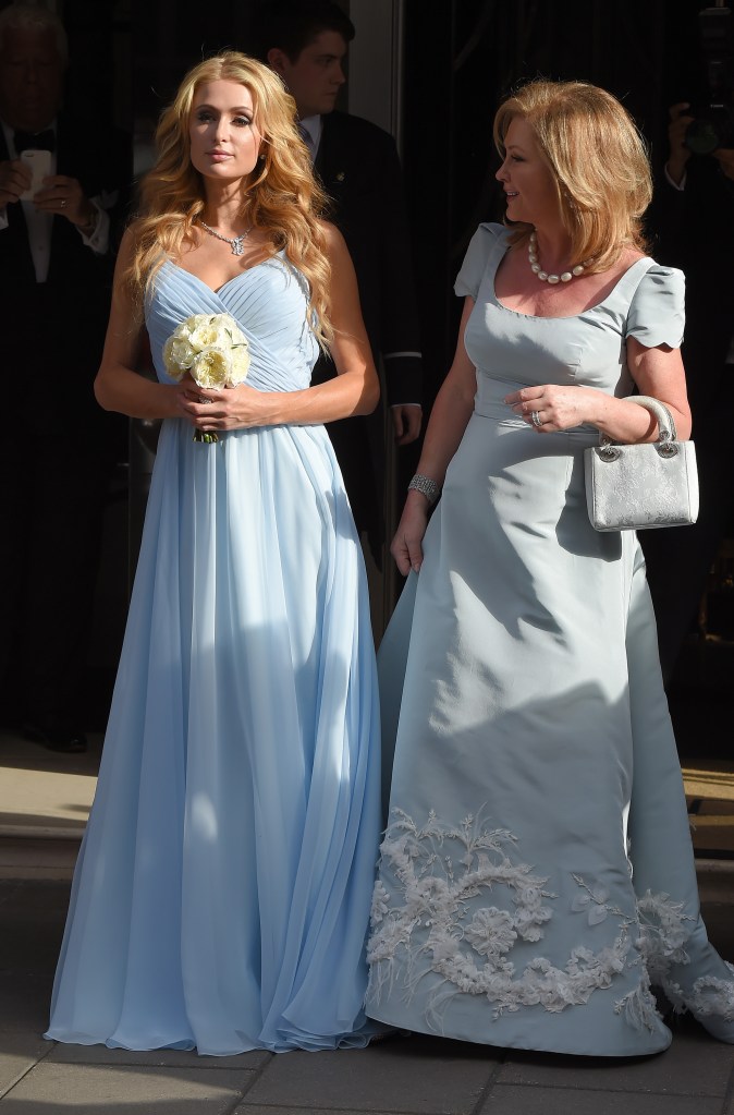 Paris Hilton at Nicky Hilton Wedding