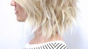 anh co tran cute short messy hairstyle