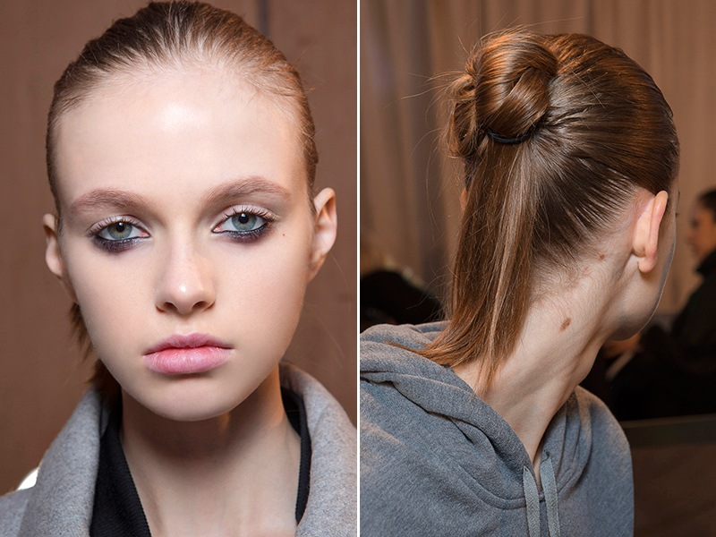 victoria beckham hair knot