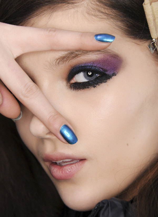 Monique Lhuillier Metallic eyes