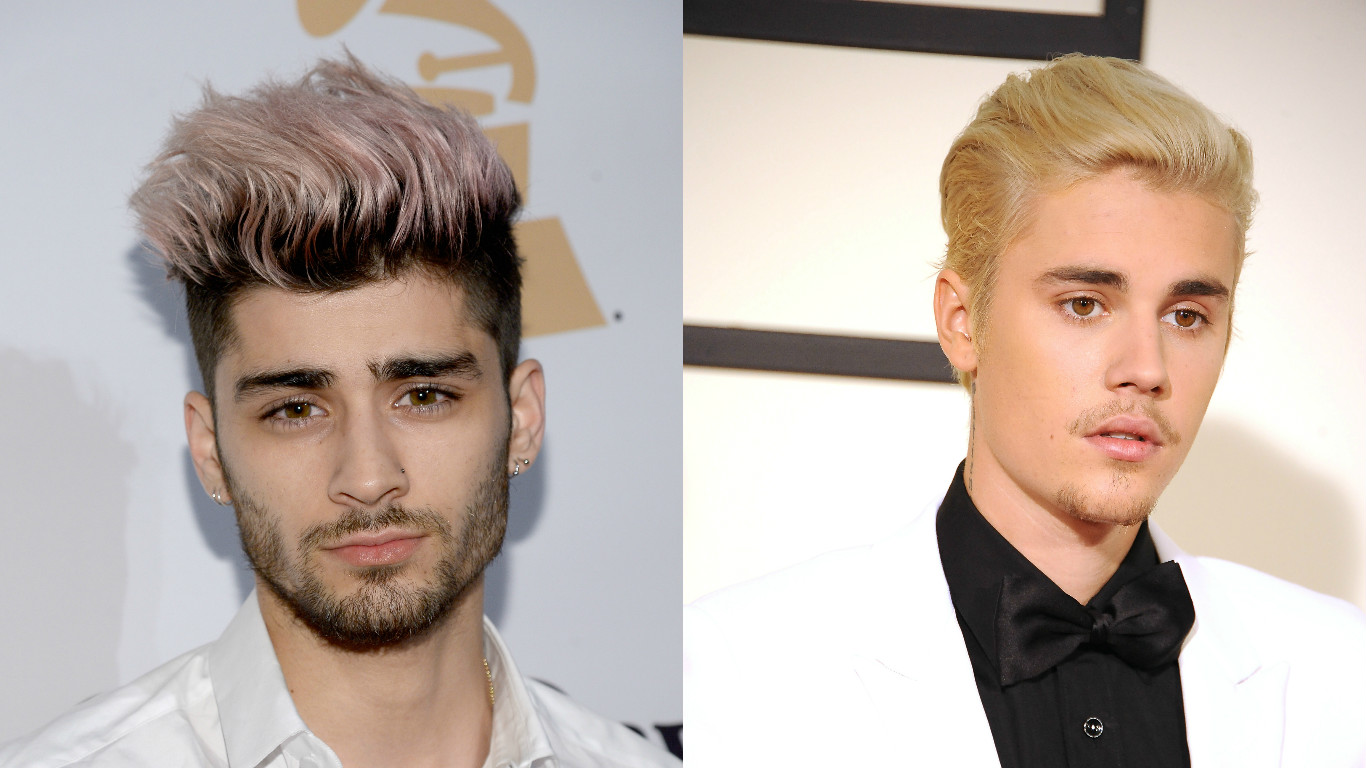Celebrity Men with Bleached-Blonde Hair
