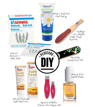 DIY Salon Pedicure Home