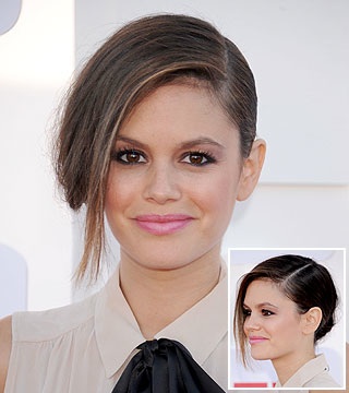 Jasmine Sanders Stuns in Low Chignon Hairstyle