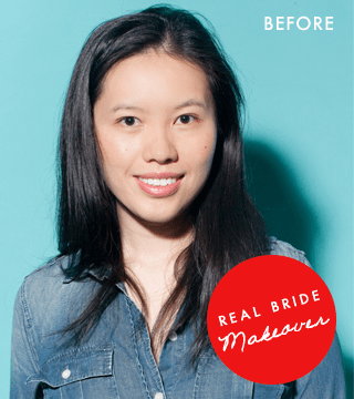 Real Bride Makeover: Hair And Makeup City Wedding