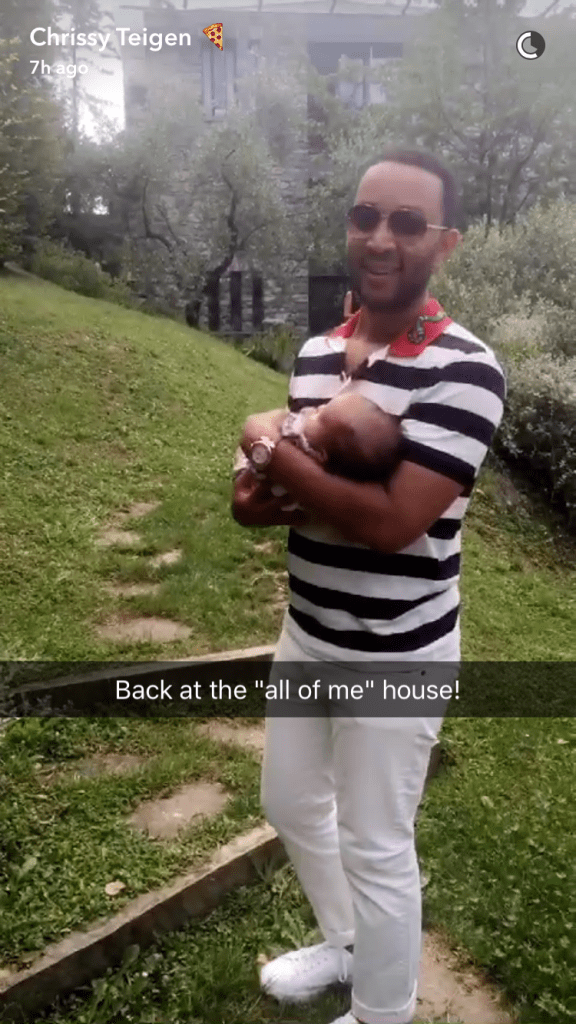 Snapchat/Chrissy Teigen