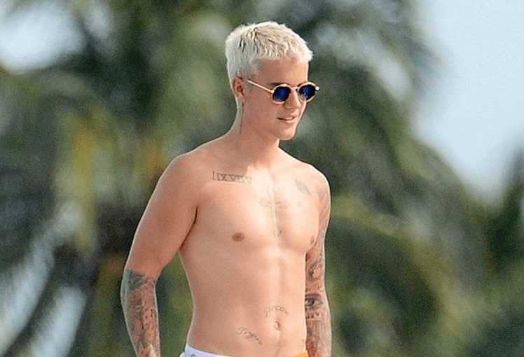 Justin Bieber Goes Wakeboarding in See-Through White Boxer Briefs