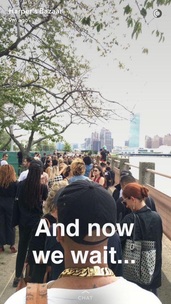 Snapchat / Harper's Bazaar