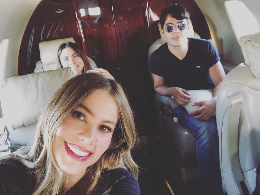 Sofia Vergara had her son, Manolo Gonzalez Vergara, at 19. Photo: @sofiavergara