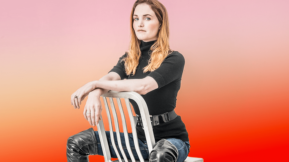 The Scarlett Letters book excerpt: Jenny Nordbak wearing dominatrix outfit