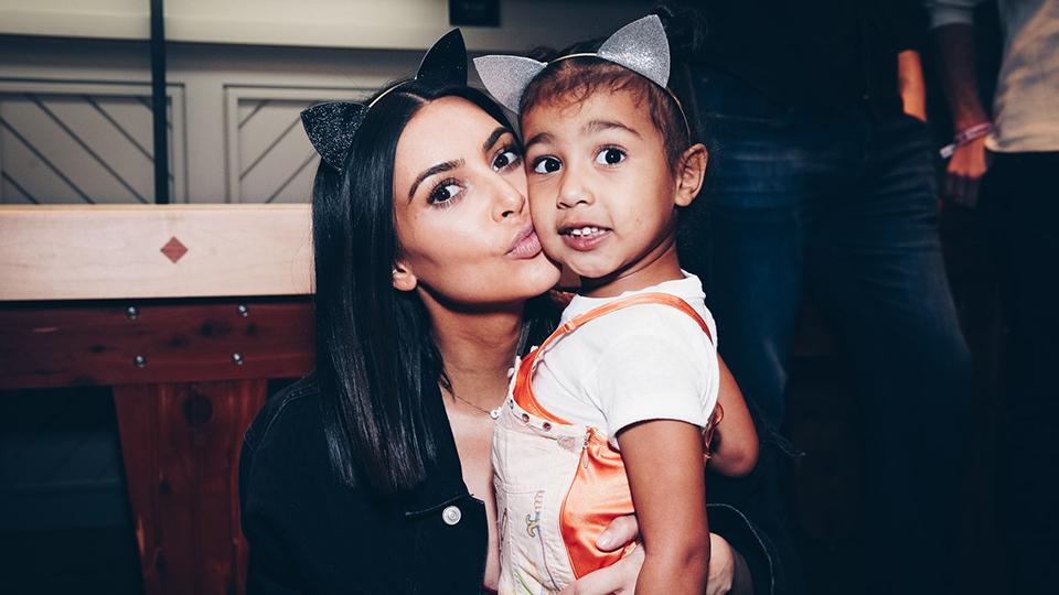 North West Tells Kim Kardashian No Flash Photos