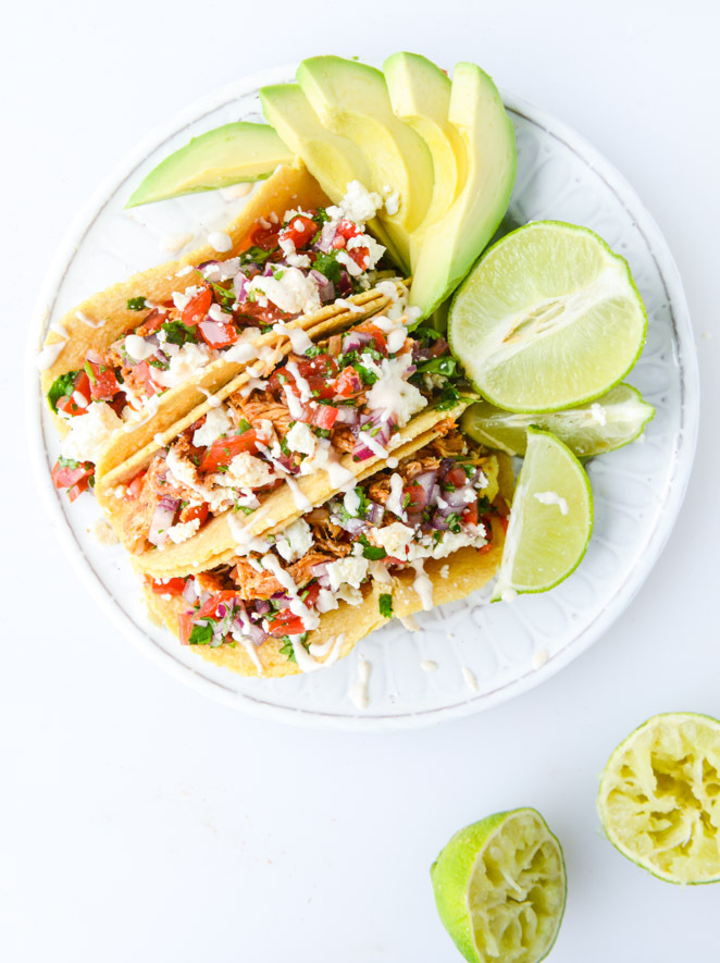 STYLECASTER | comfort food recipes | chicken tacos