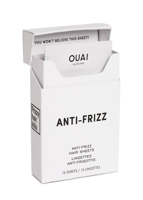 STYLECASTER | Justine Marjan's Favorite Hair Products | Ouai Anti-Frizz Sheets