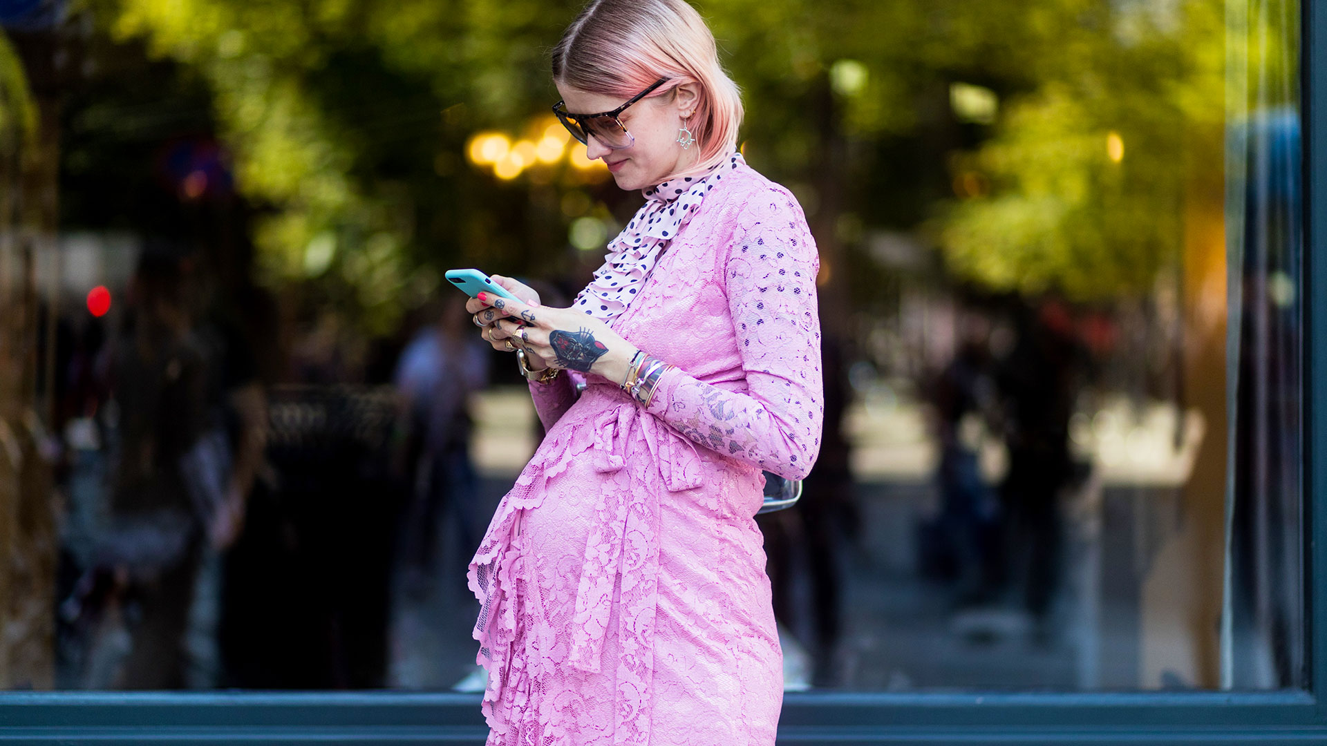 Stylish Pregnant Woman