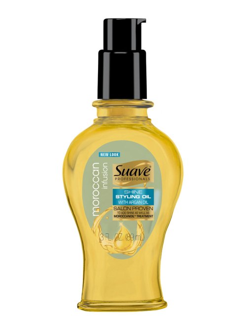 STYLECASTER | Ursula Stephen's Favorite Hair Products | Suave Moroccan Oil