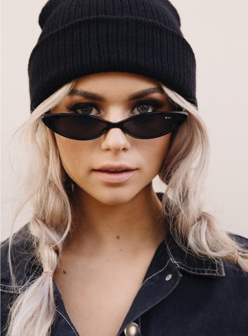 black sunglasses