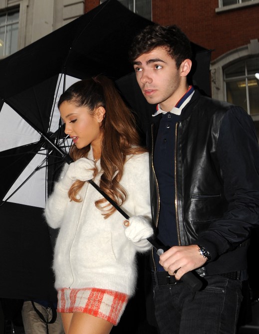 Nathan Sykes and Ariana Grande