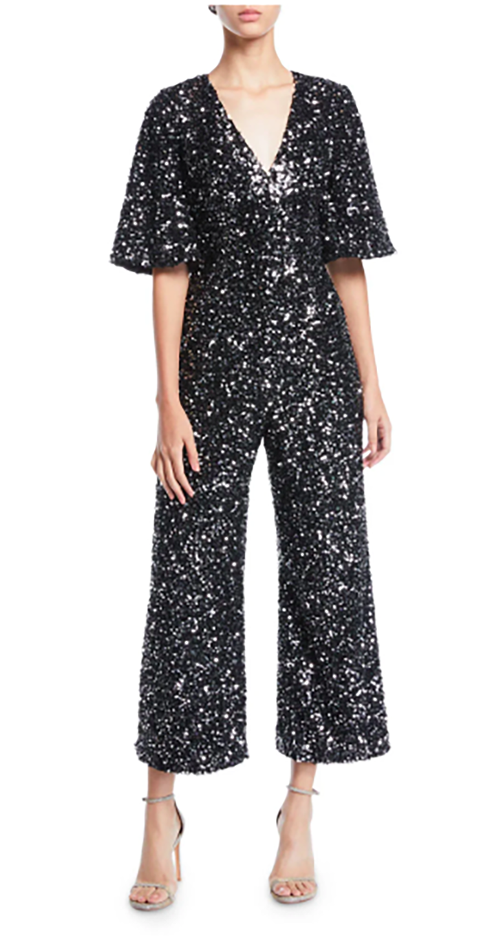 STYLECASTER | Sequin Jumpsuits Are the Trendiest (and Comfiest) Way to Dress Up This Holiday Season