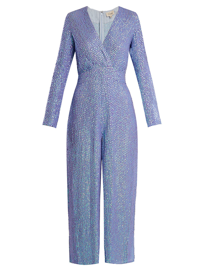 STYLECASTER | Sequin Jumpsuits Are the Trendiest (and Comfiest) Way to Dress Up This Holiday Season