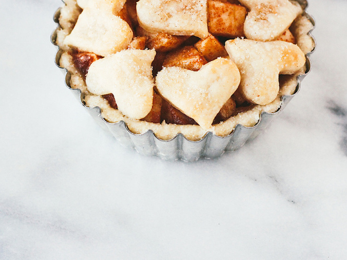 STYLECASTER | 17 Easy Single-Serve Desserts for Nights You Need a Little Something | Deep Dish Apple Pie