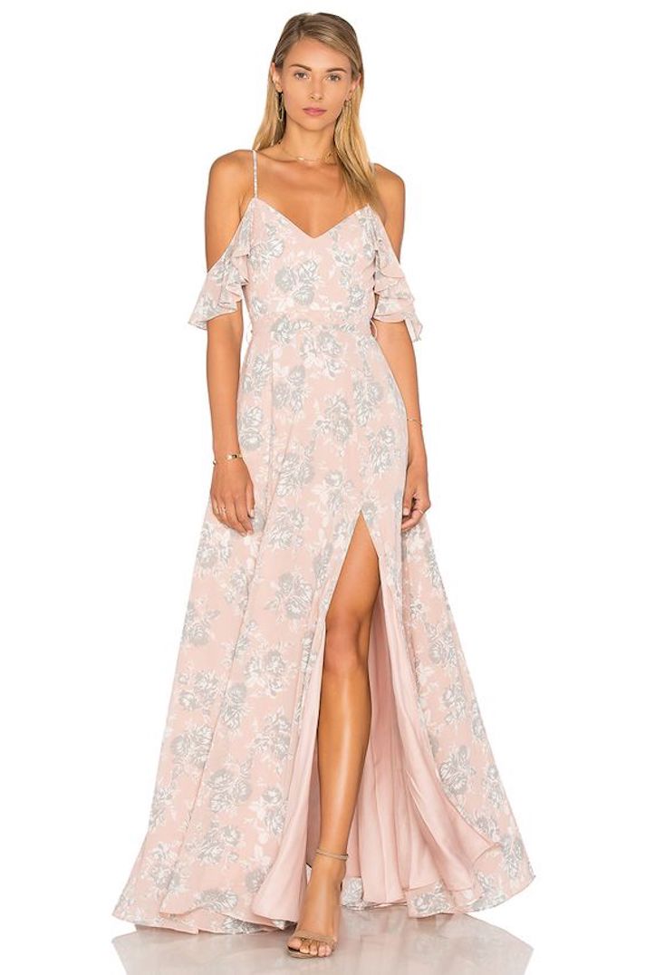 STYLECASTER | Chic Pink Bridesmaid Dresses in Every Possible Shade