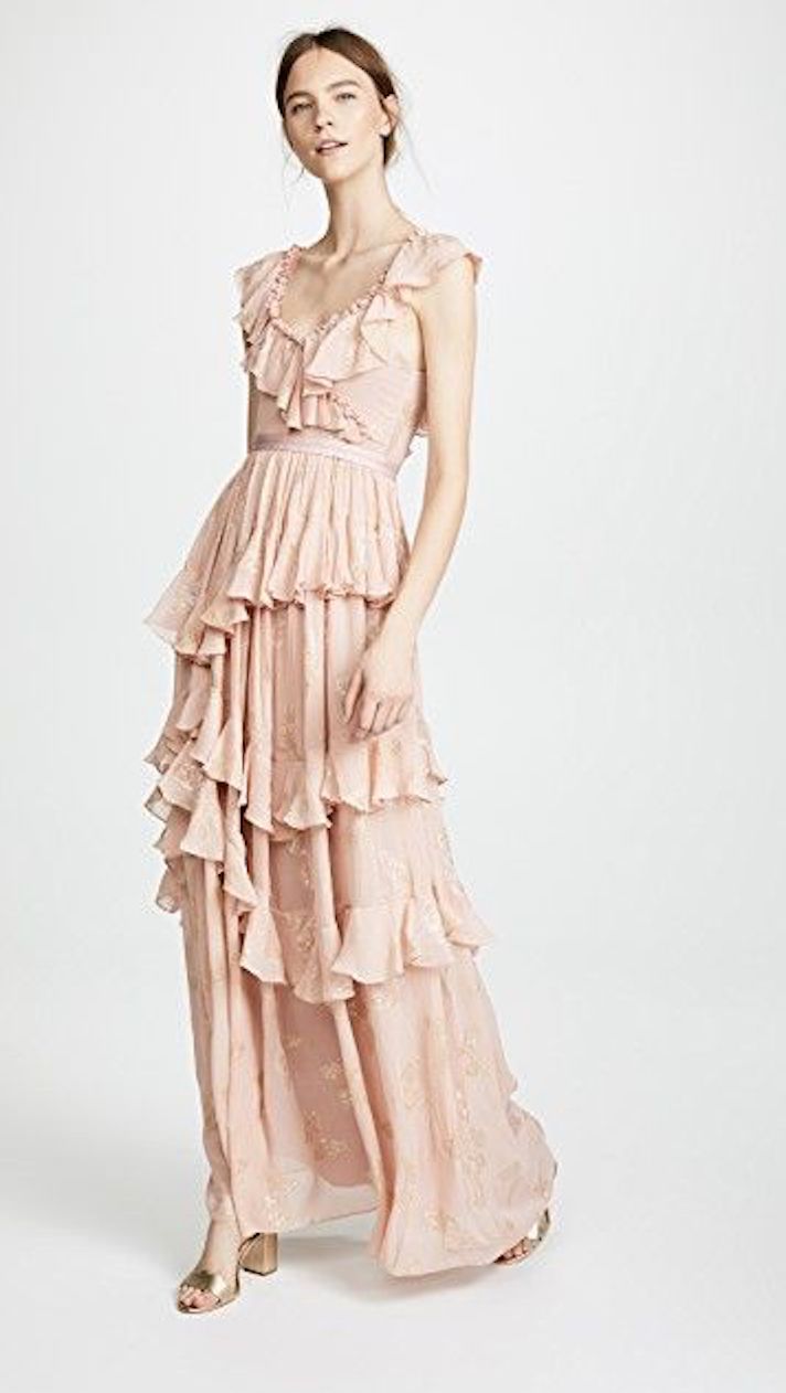 STYLECASTER | Chic Pink Bridesmaid Dresses in Every Possible Shade