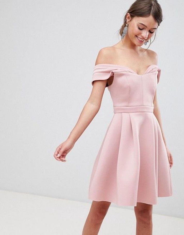 STYLECASTER | Chic Pink Bridesmaid Dresses in Every Possible Shade