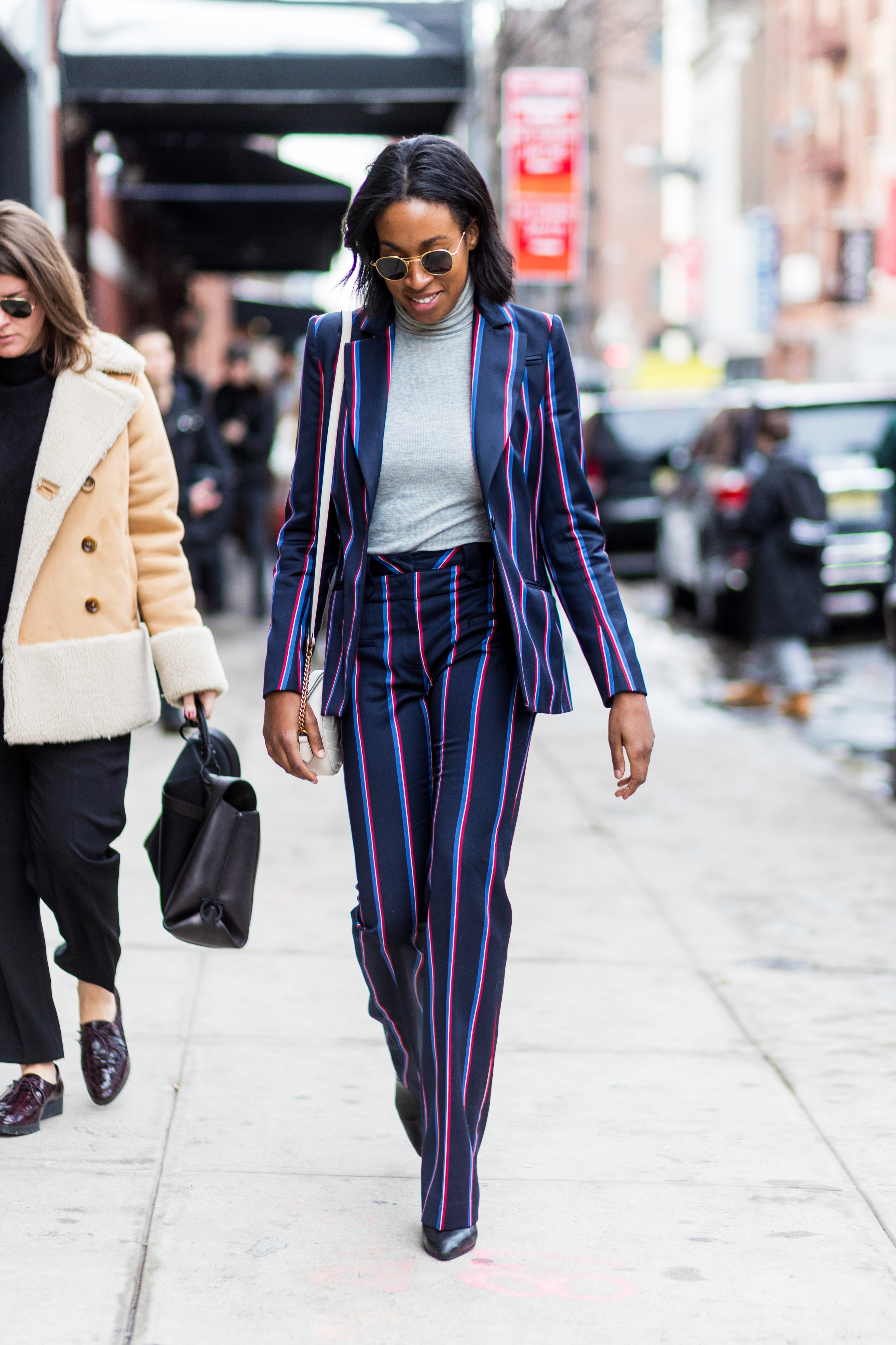 STYLECASTER | It's Official: There's No Wrong Way to Wear a Power Suit