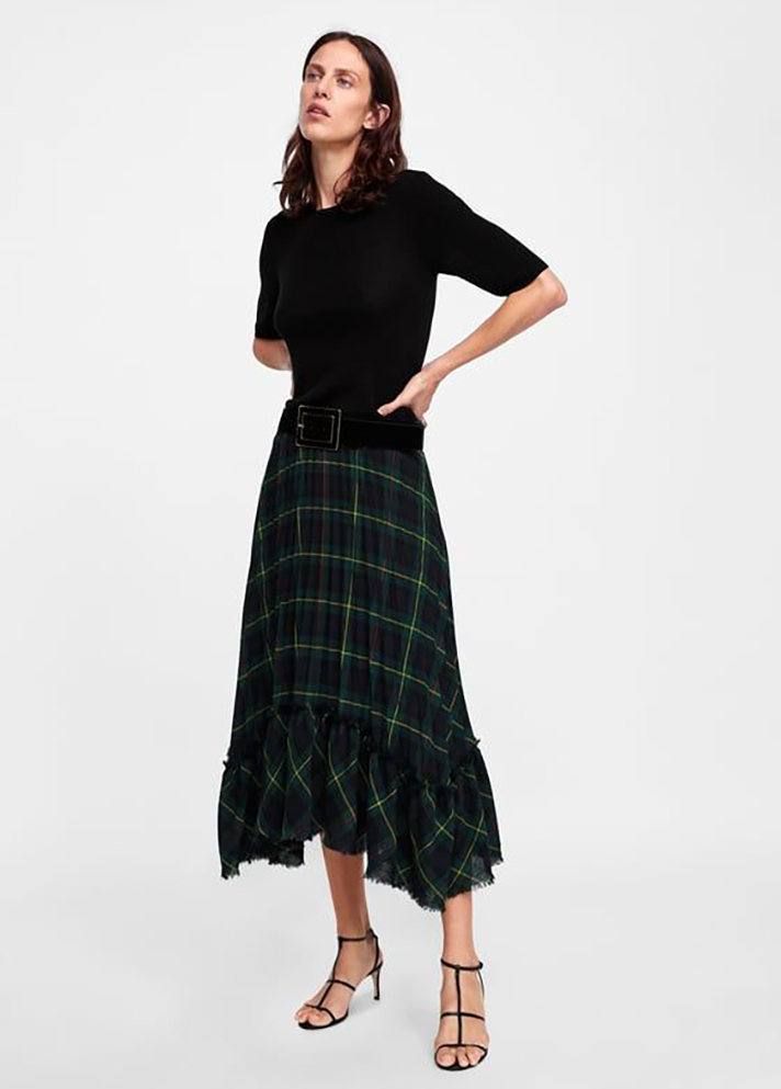 STYLECASTER | Chic Winter Skirts to Cozy Up in, ASAP
