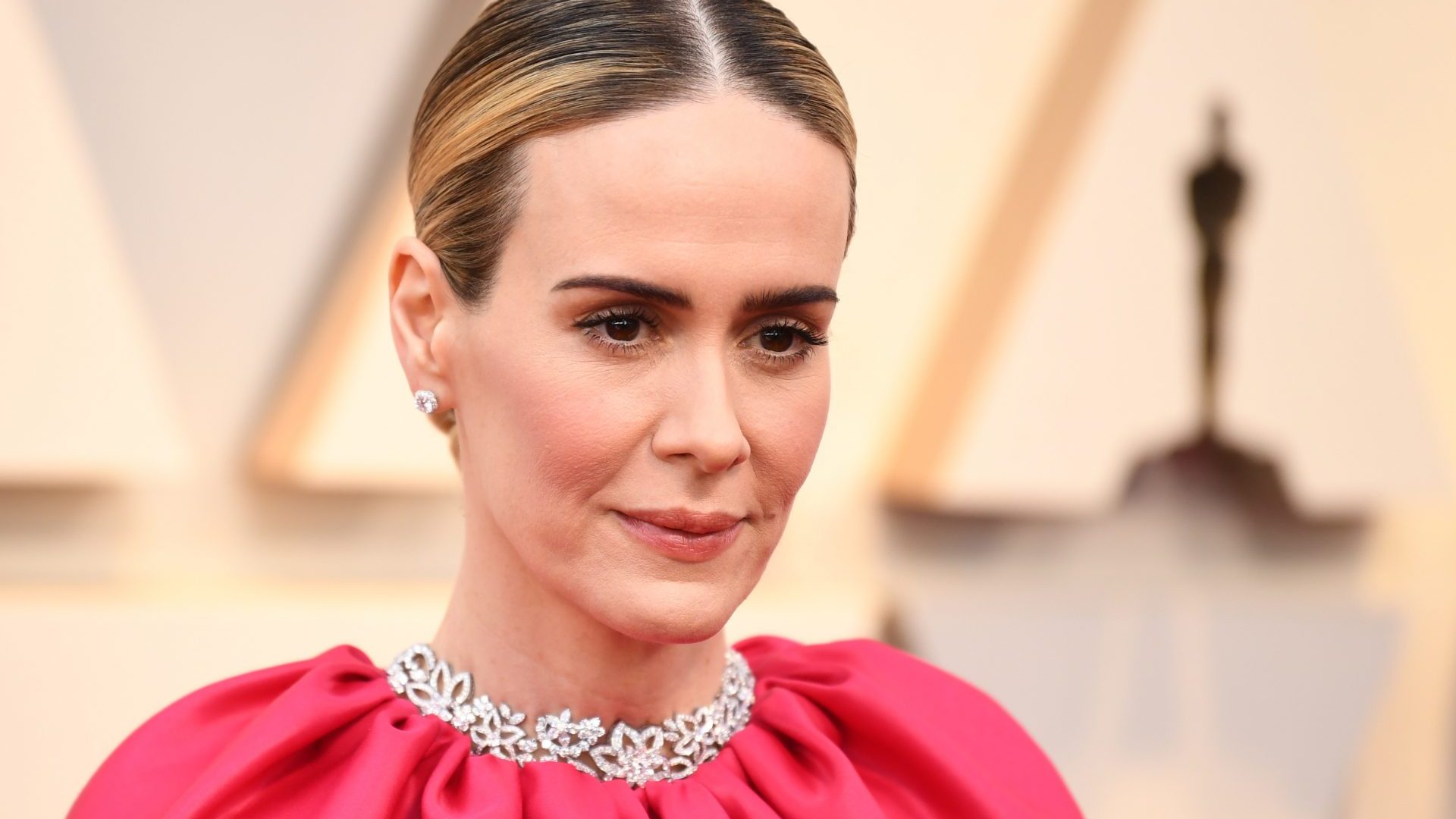 Sarah Paulson's FX Press Tour Outfit Looked Like a Chic Little Bo-Peep