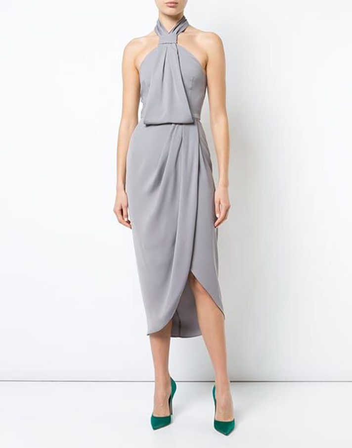 STYLECASTER | Gray Is a Seriously Underrated Bridesmaid Dress Color
