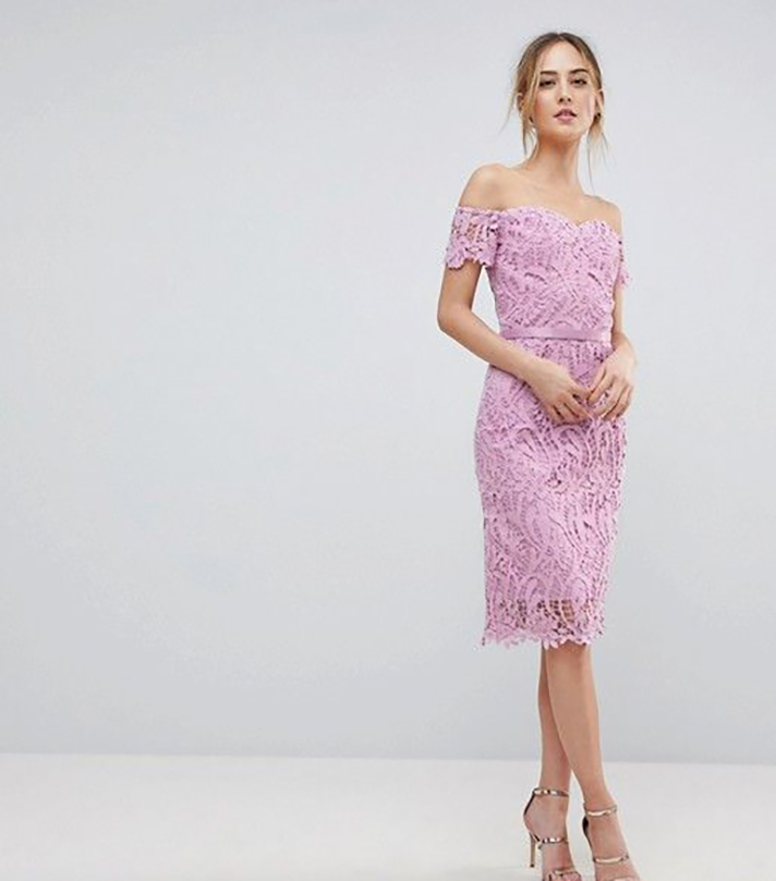 STYLECASTER | It's Pretty Much Impossible to Go Wrong with Lace Bridesmaid Dresses
