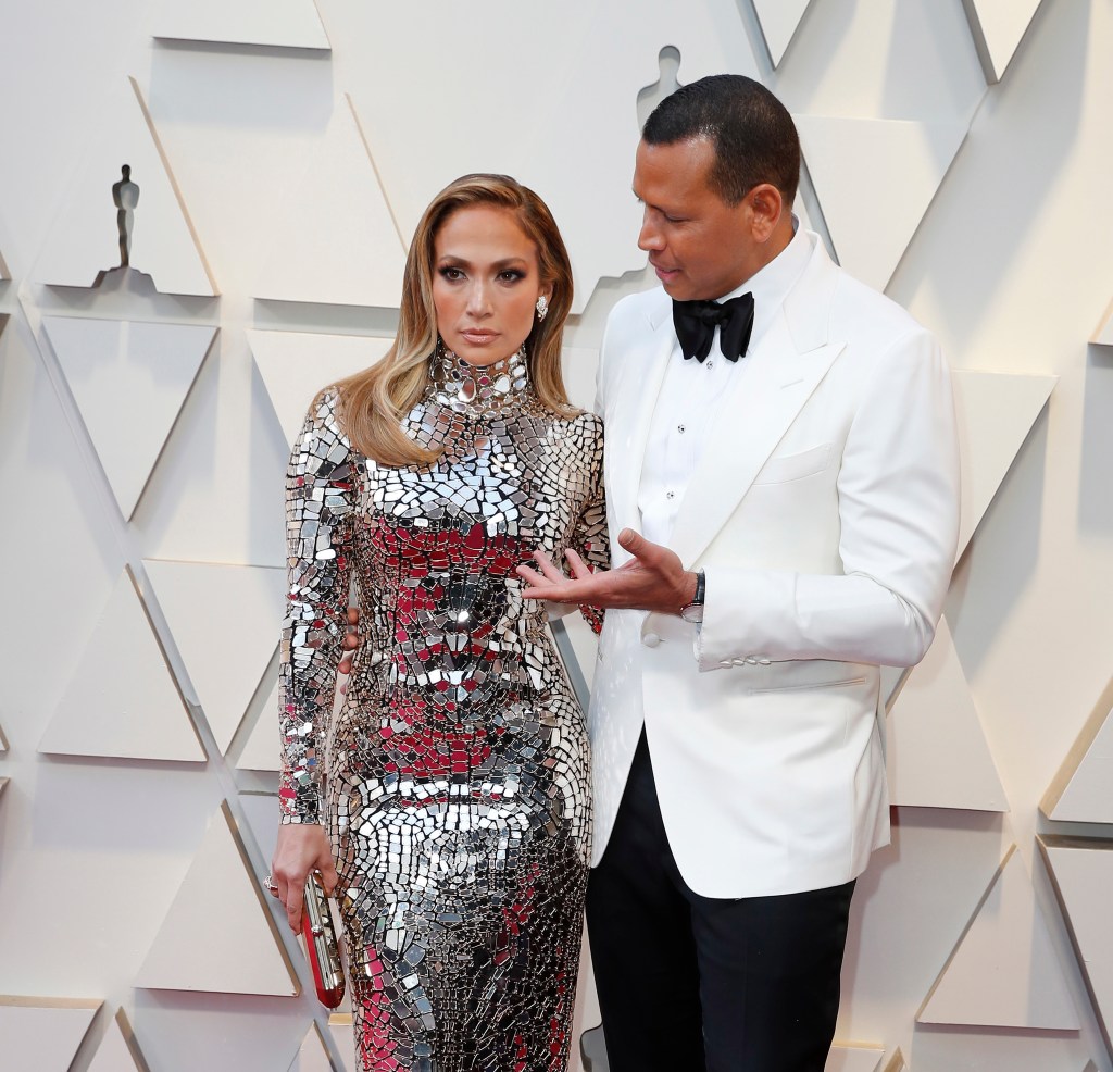 Jennifer Lopez & Alex Rodriguez | Oscars 2019