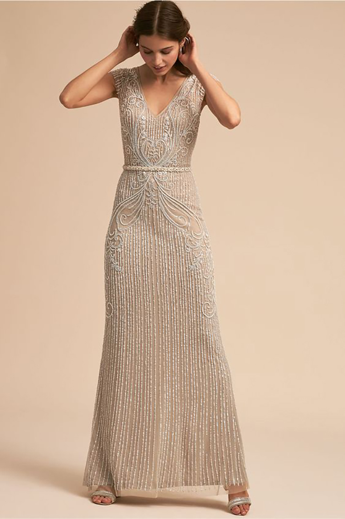 STYLECASTER | Beaded Bridesmaid Dresses So Cute You'll Want Them All
