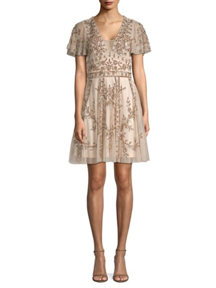 STYLECASTER | Beaded Bridesmaid Dresses So Cute You'll Want Them All