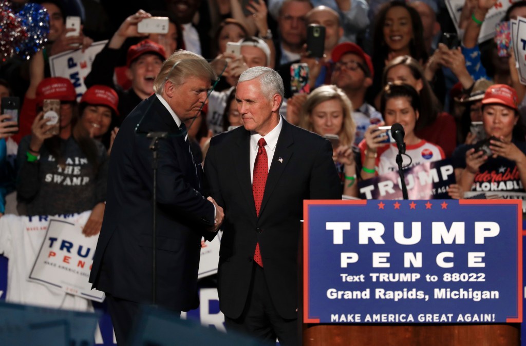Donald Trump and Mike Pence