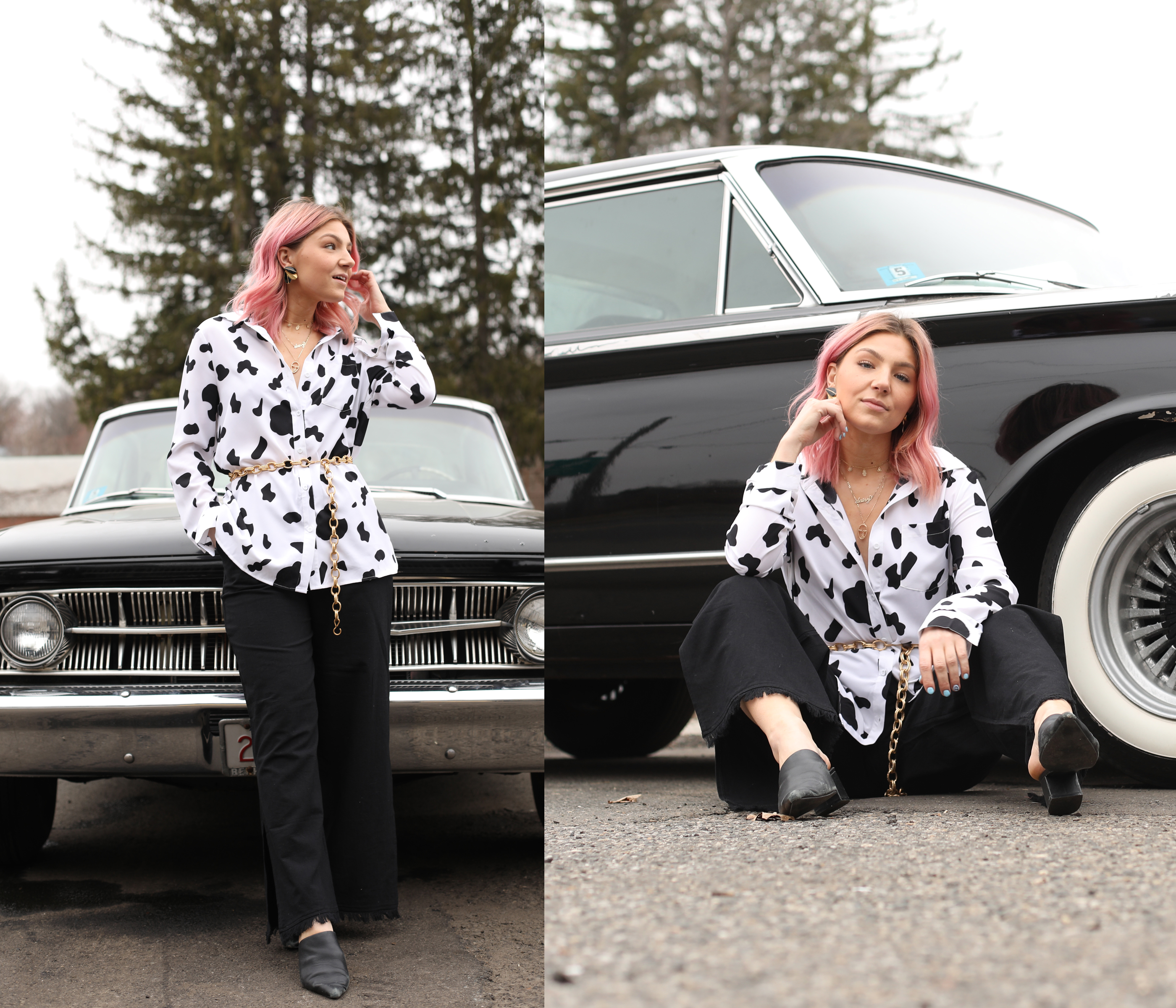 STYLECASTER | It's Raining Cow Print Clothes, and I'm Just Trying to Figure Out How to Wear Them