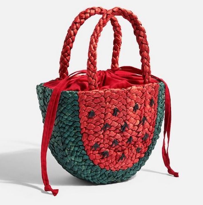 STYLECASTER | Maximalist Straw Bags