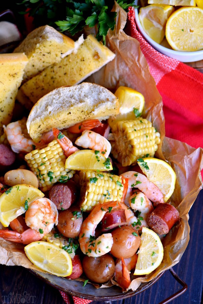 STYLECASTER | 17 Slow-Cooker Seafood Recipes for When You're Sick of Chili | Shrimp Boil