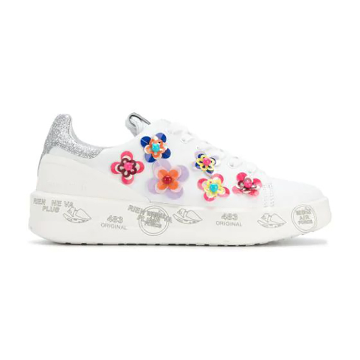 STYLECASTER | Dainty White Sneakers You Could Definitely Wear Under Your Bridal Gown