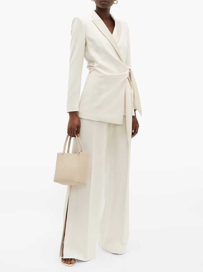 STYLECASTER | Bridal Power Suits Fit for Any City Hall Wedding